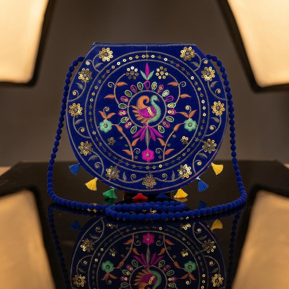 Women Traditional Embroidery Crossbody Bag