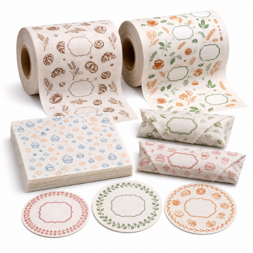 Jumbo to Jumbo Butter Paper Flexographic Printing Machine