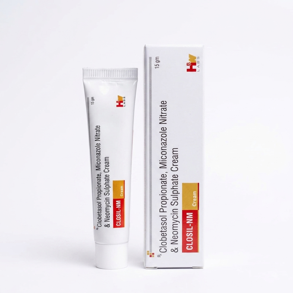 CLOSIL-NM Clobetasol Propionate , Miconazole Nitrate & Neomycin Sulphate Cream 