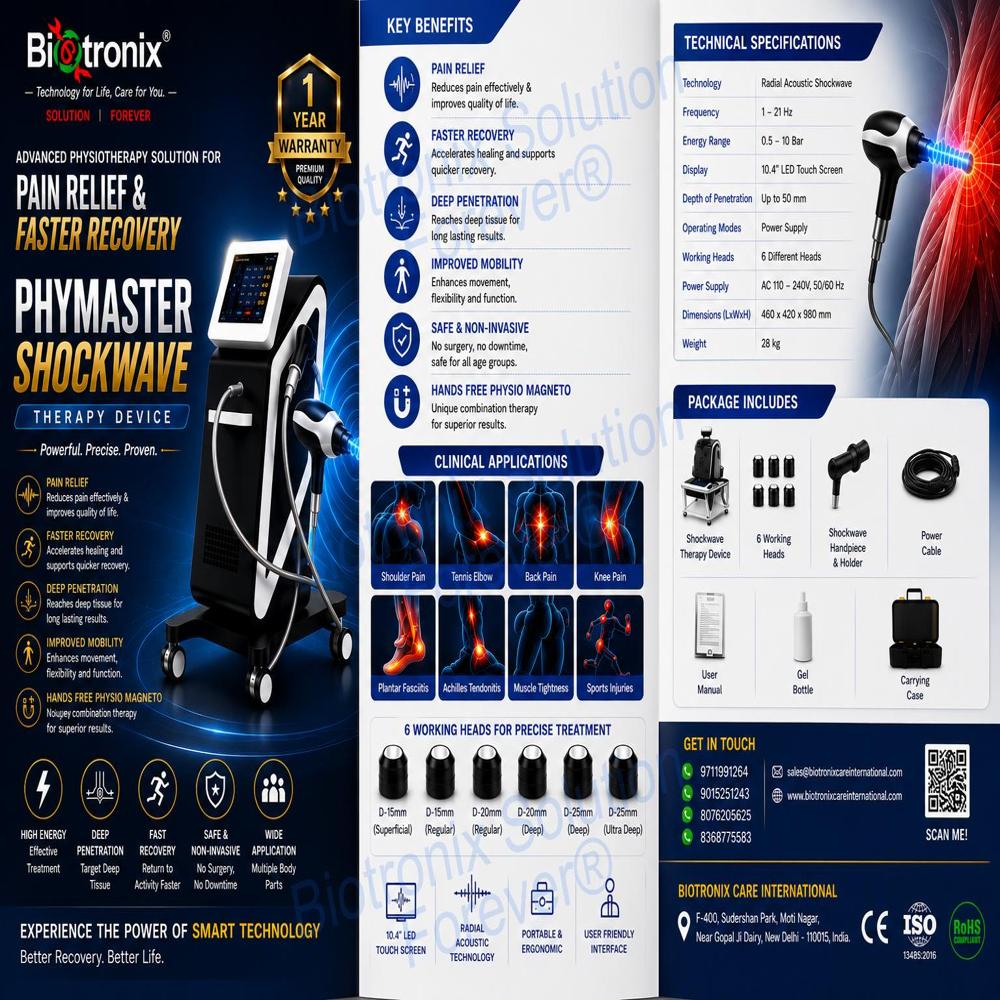 AIRSHOCK PRO Advanced Pain Management Shockwave Machine