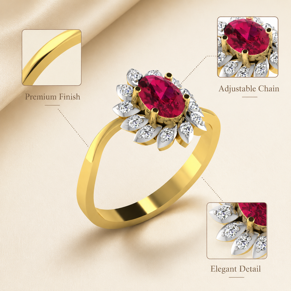 925 Silver CZ Ring DR-5600
