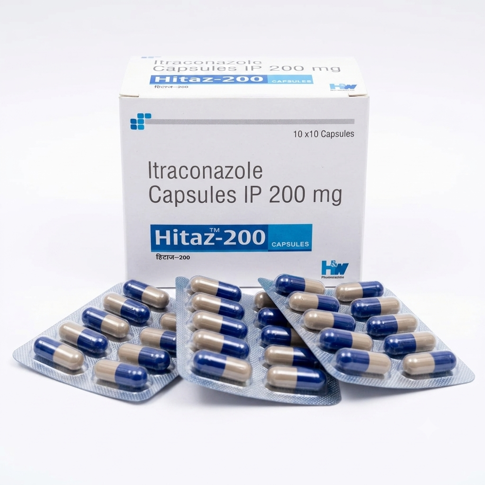 HITAZ-200 Itraconazole Capsules 