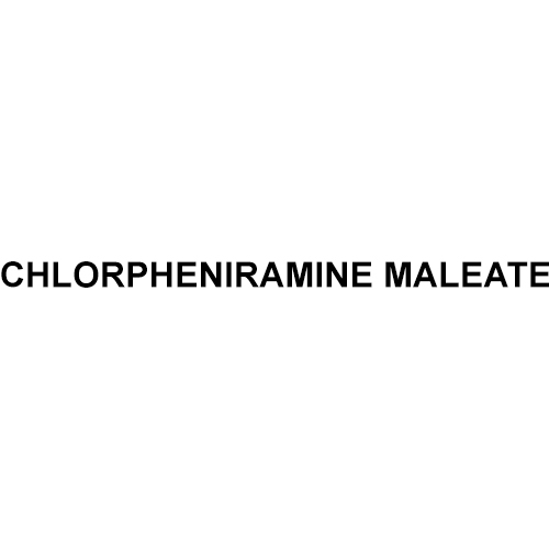 CHLORPHENIRAMINE MALEATE