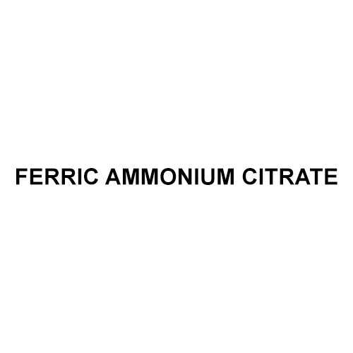 FERRIC AMMONIUM CITRATE