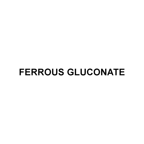 FERROUS GLUCONATE