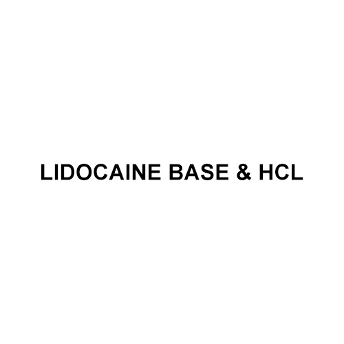 LIDOCAINE BASE & HCL