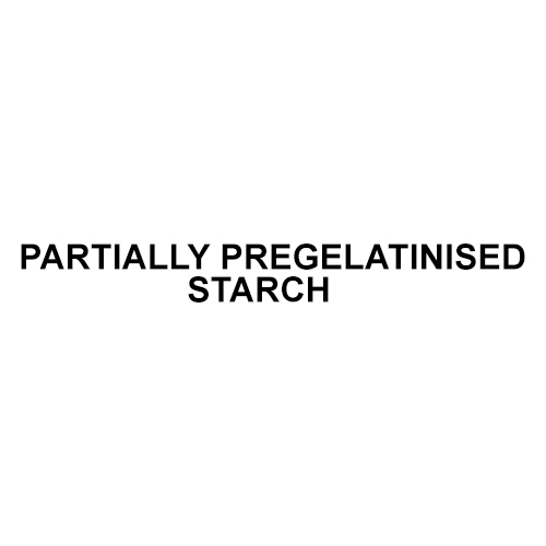 PARTIALLY PREGELATINISED STARCH