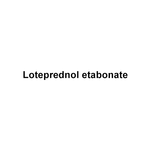 Loteprednol etabonate