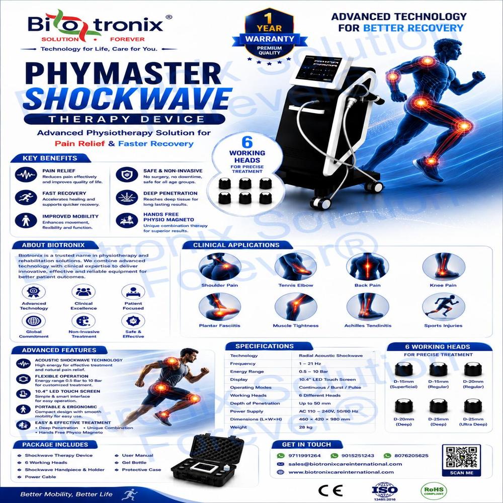 AIRSHOCK PRO Clinical Shockwave Therapy System