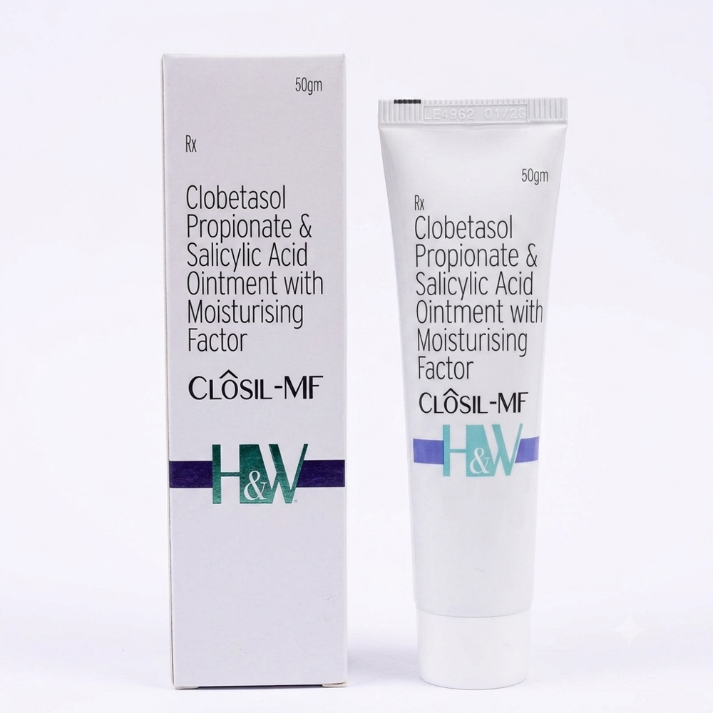 CLOSIL-MF Clobetasol Propionate & Salicylic Acid Ointment with Moisturising 