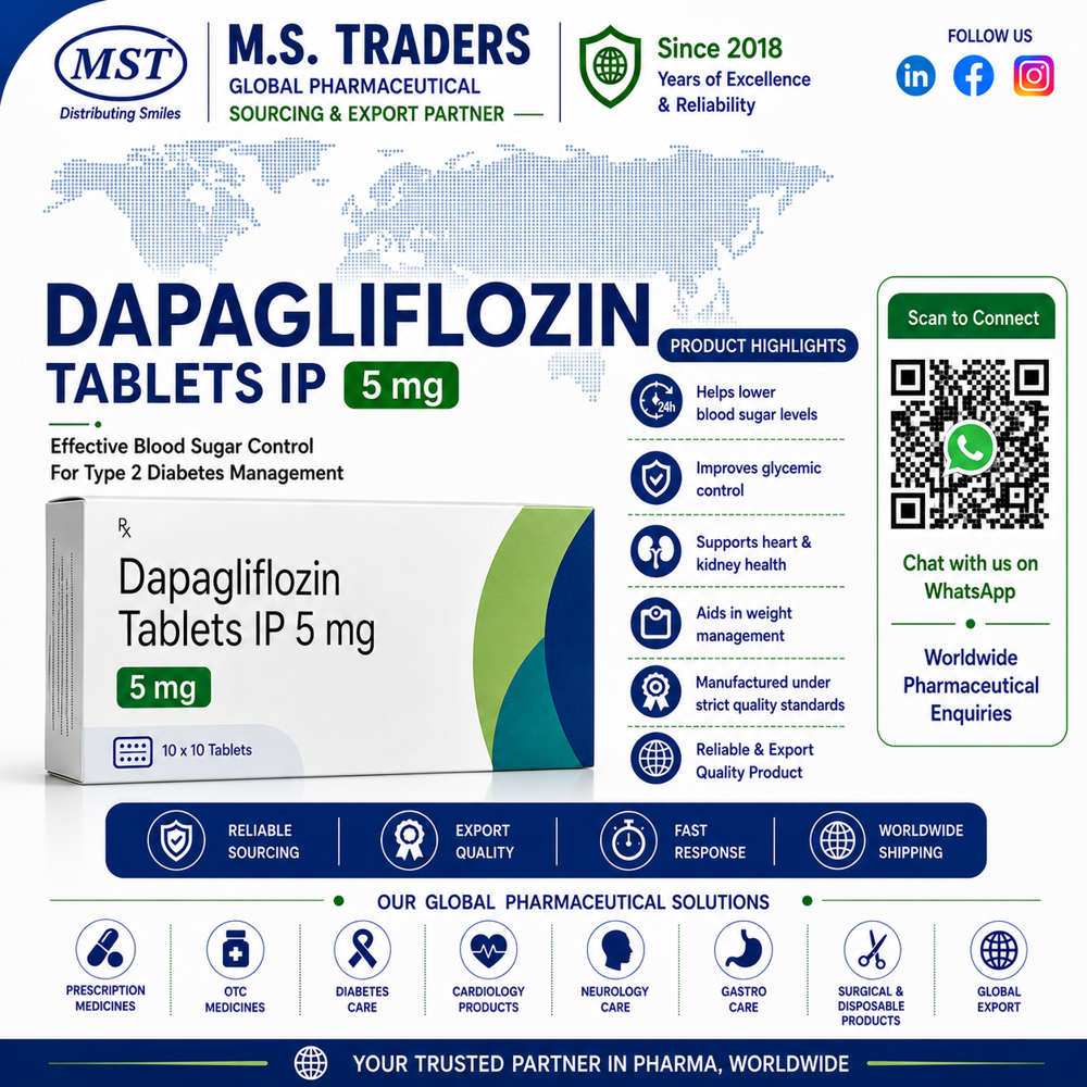 Dapagliflozin Tablet 10 Mg