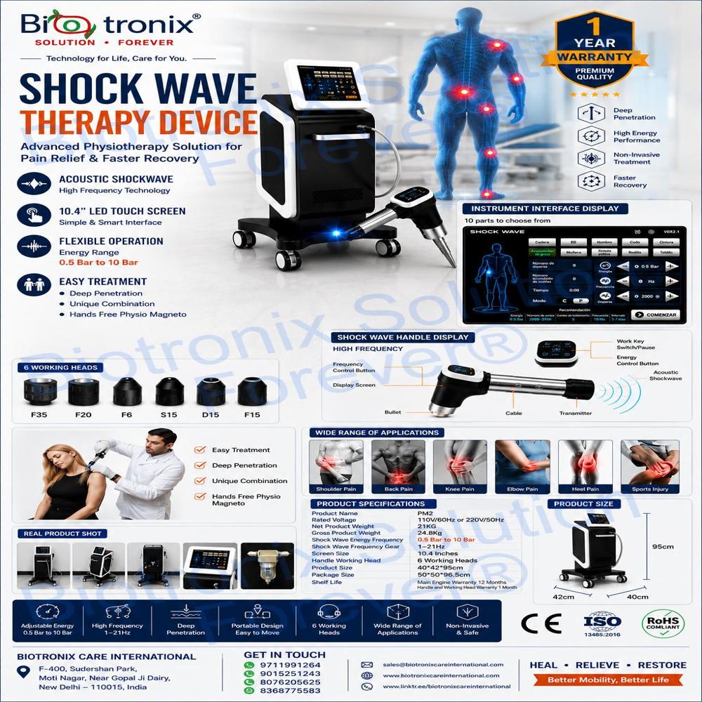 AIRSHOCK PRO High-Intensity Shockwave Treatment Device