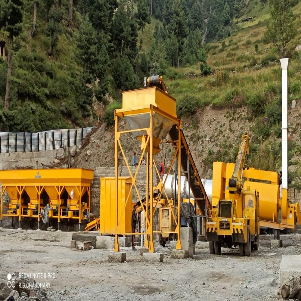 Mobile Hot Mix Plant