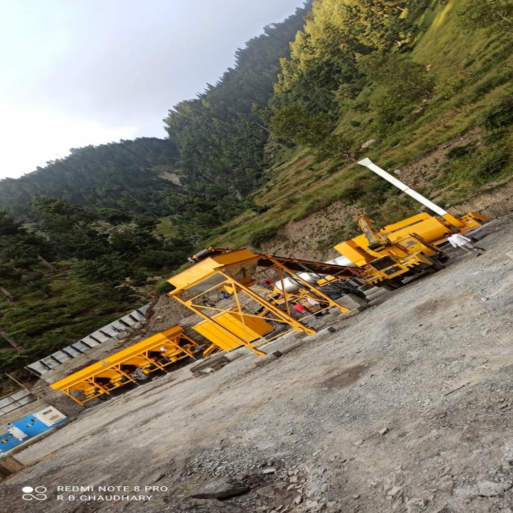 Mobile Hot Mix Plant