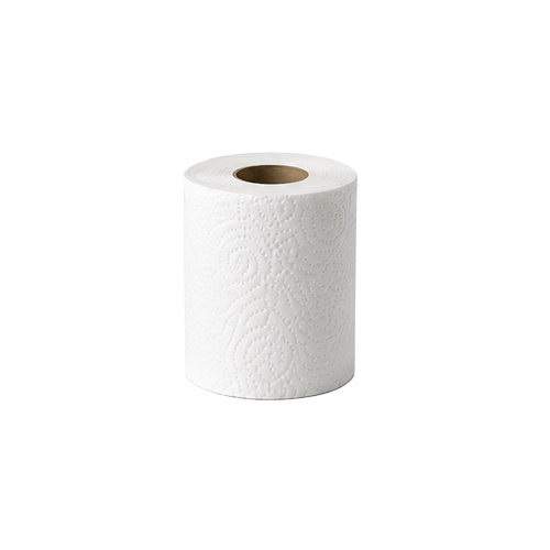White Toilet Roll