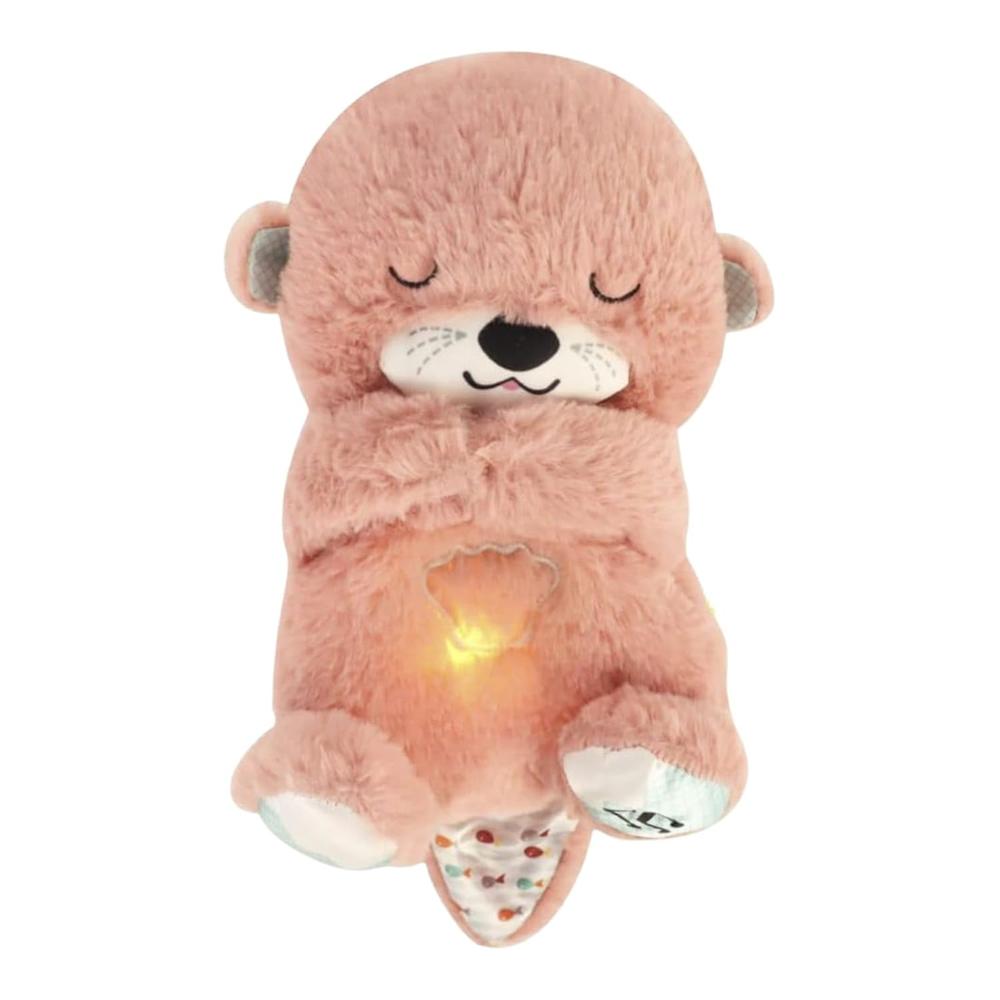 Breathing Teddy Bear With Music For Baby Sensory Sleep Lights Rhythmic Soft Toy - Age Group: Under 12 Months