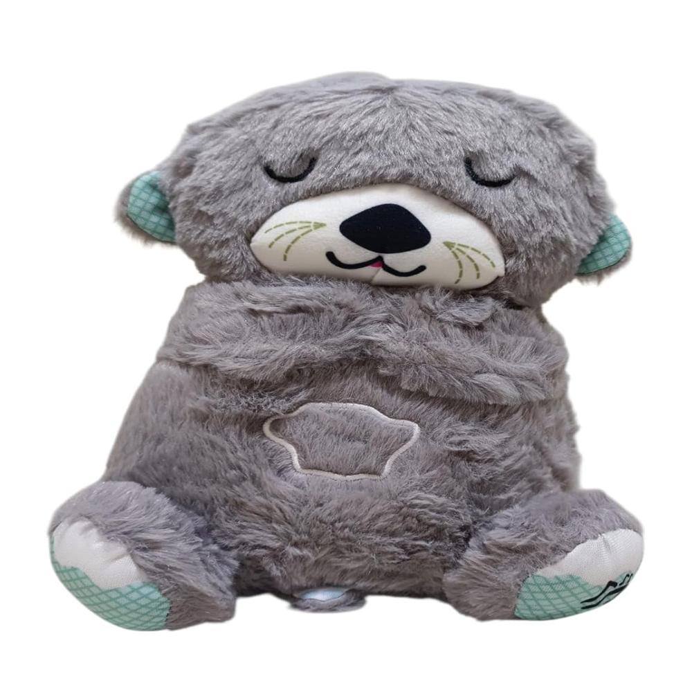Breathing Teddy Bear with Music for Baby Sensory Sleep Lights Rhythmic Soft Toy