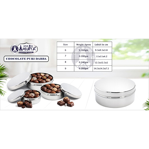 Chocolate Puri Dabba