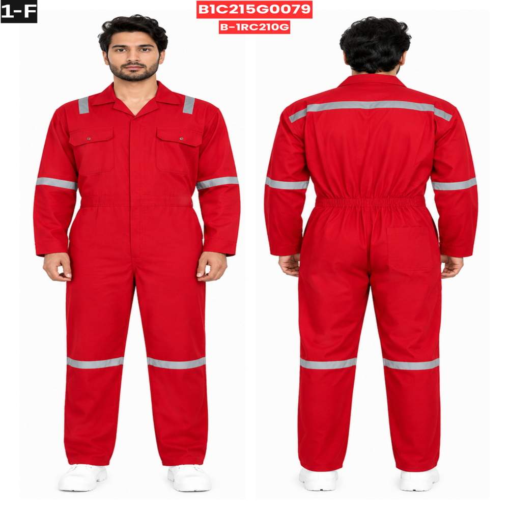 Red Safety Coverall - Age Group: 18 To 100