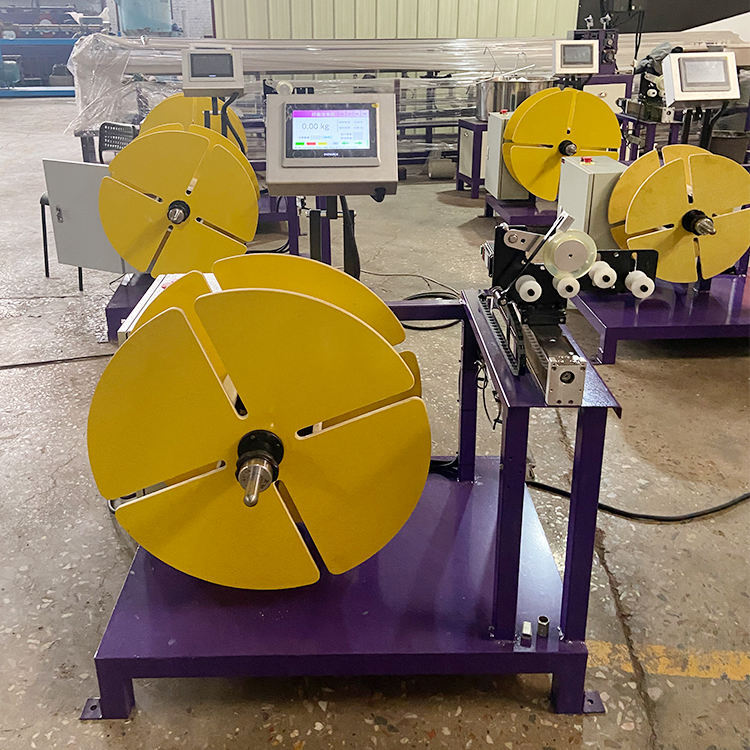 Automatic Weighing Dual Station Bobbin Winder Machine
