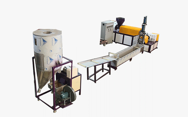 Plastic Granulator Waste Recycling Plastic Granules Making Machine