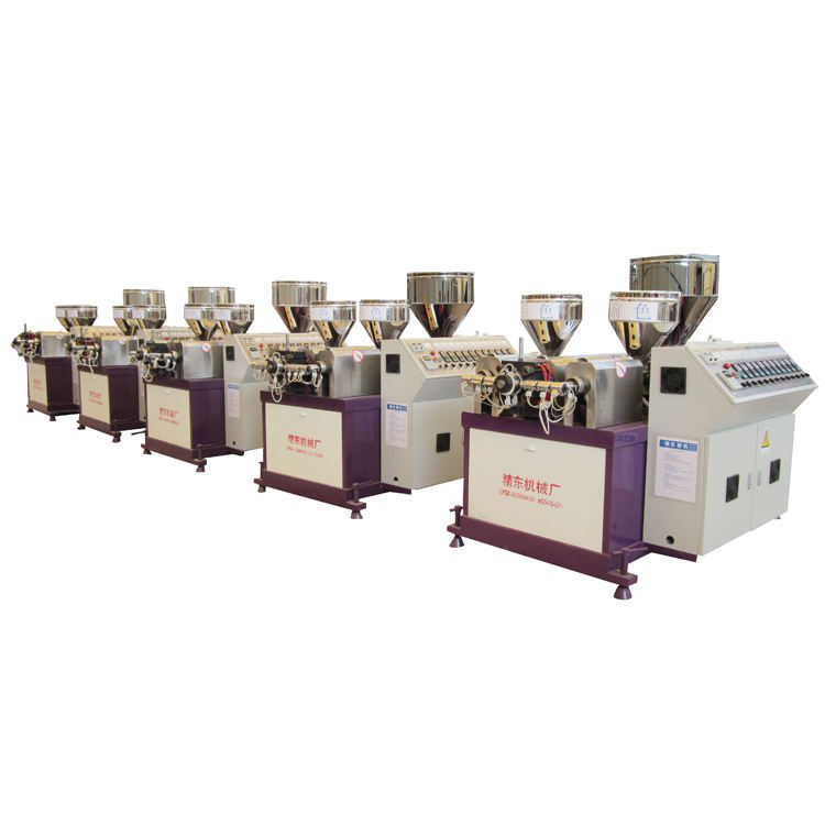 Three-color Single-screw PP PE Furniture Rattan Extruder High Production
