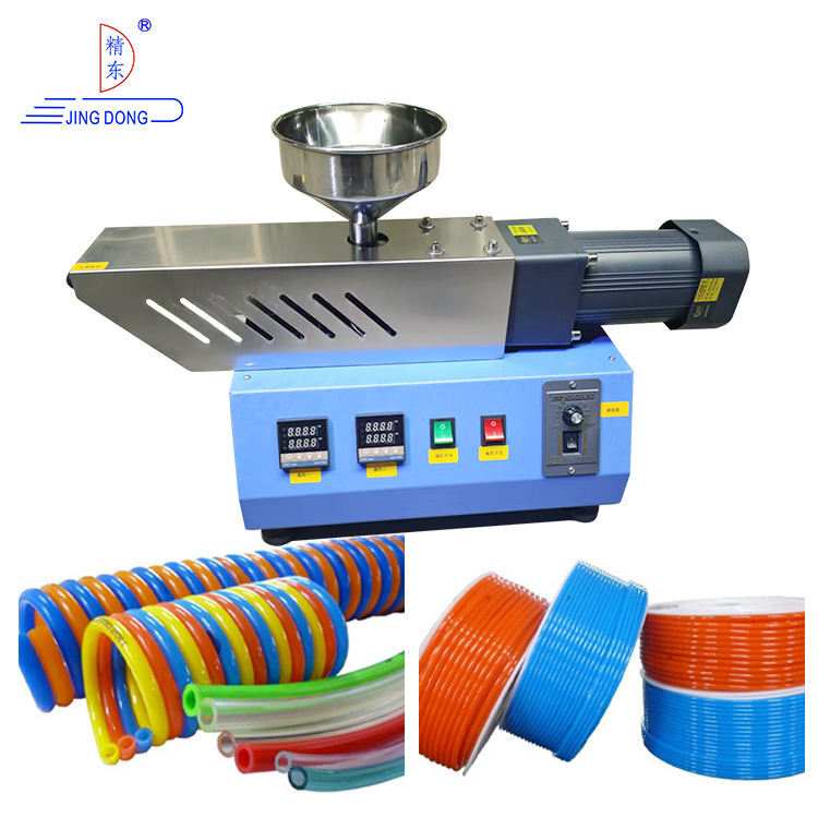 Single Screw Small Plastic Extruder for Straw Wire Profile Pipe