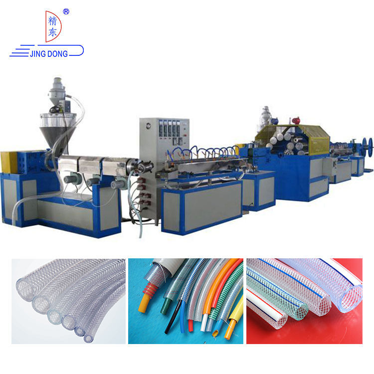 Single Screw Polystyrene Plastic Tube & Pipe Extrusion Production Line