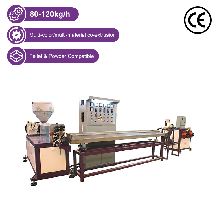 PU Tracheal Extrusion Machine Plastic Air Pressure Pipe Production Line