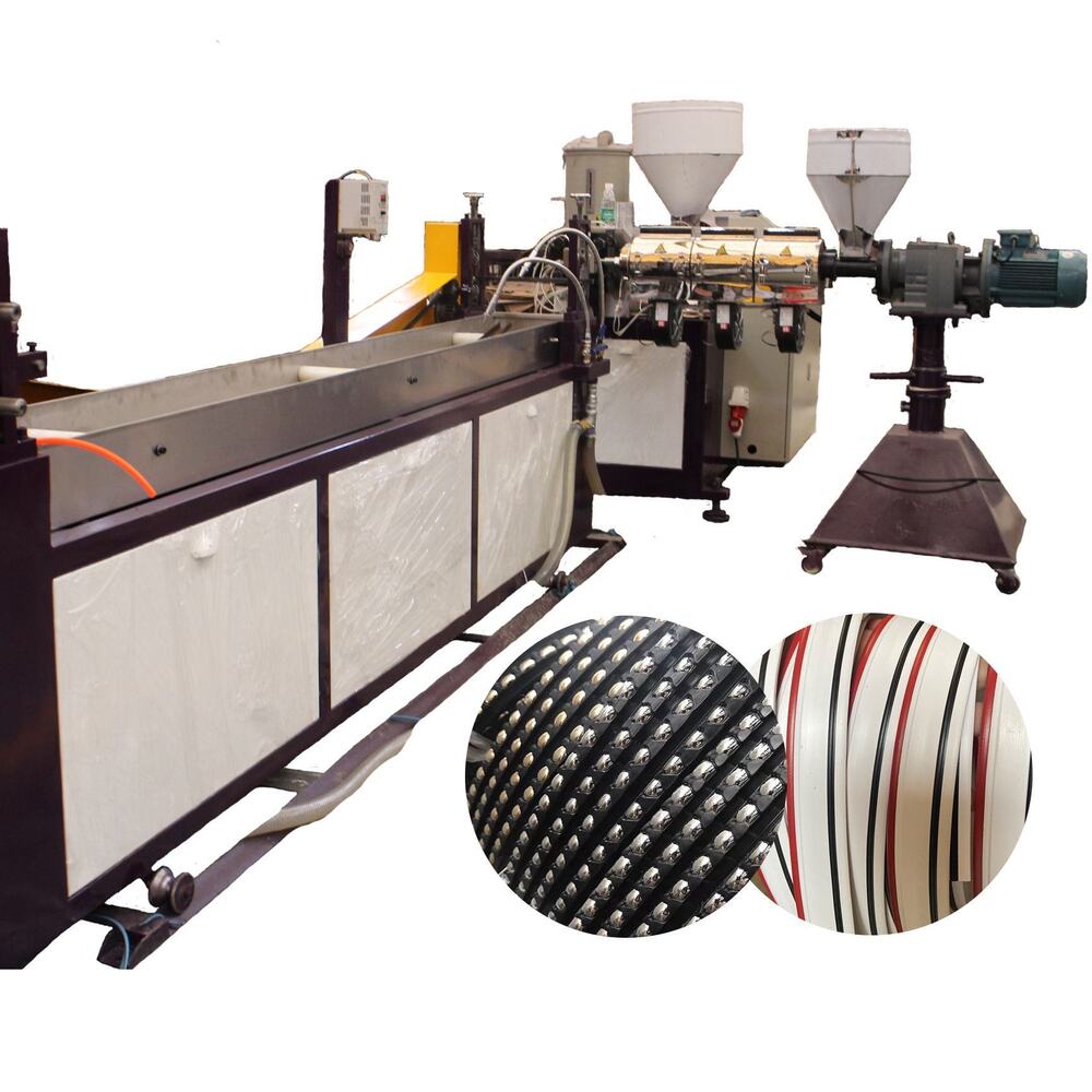 PVC Single-screw High Productivity Shoe Welt Extruder Machine
