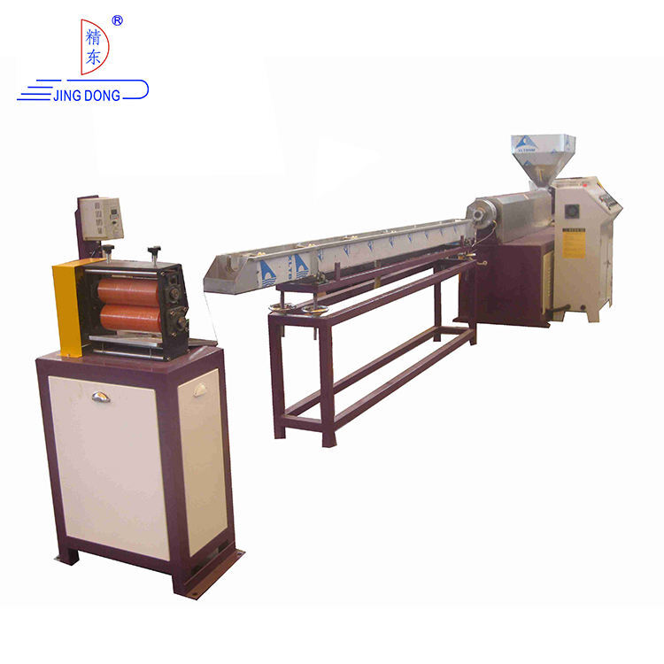 Easy Operate Single Screw Motor PP PE PVC ABS PLA Plastic Sealing Strip Extruder Window Door Waterstop Strip Machine
