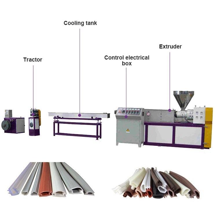 High Productivity Automatic Single Screw PE Plastic Extruder Machine