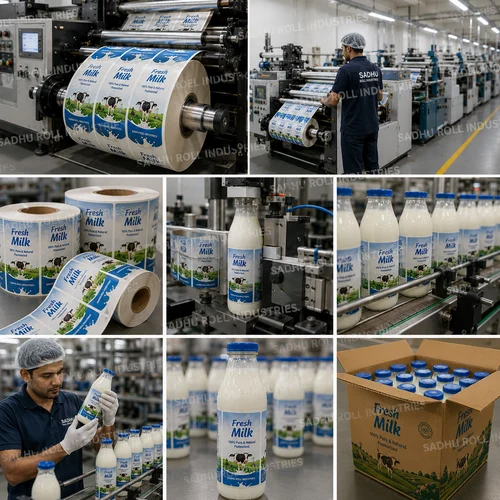 Food And Beverage Labels - Coating Type: Uv Coating / Gloss Coating / Matt Coating