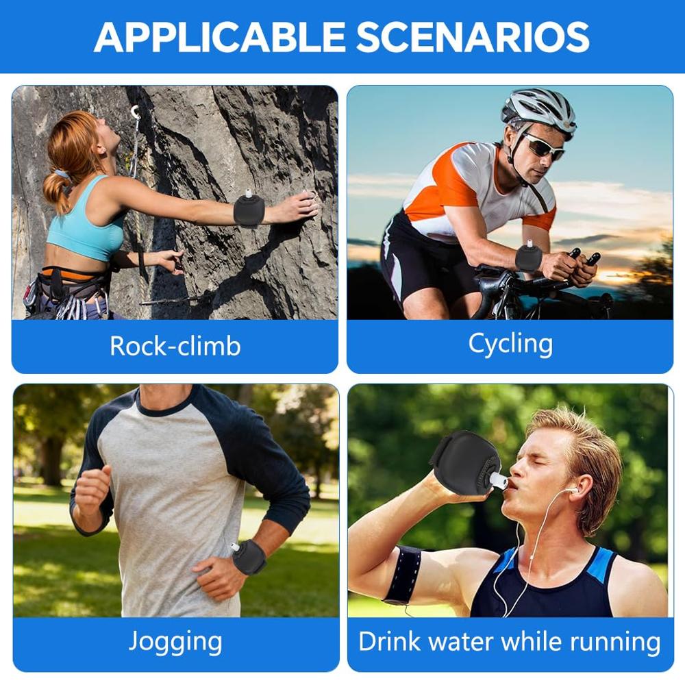220Ml Wrist Water Bottle - Capacity: 0.22 Ltr