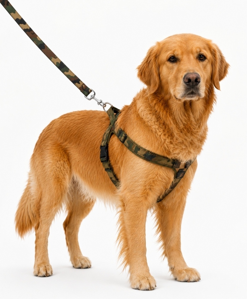 Dog Leash Army Padded