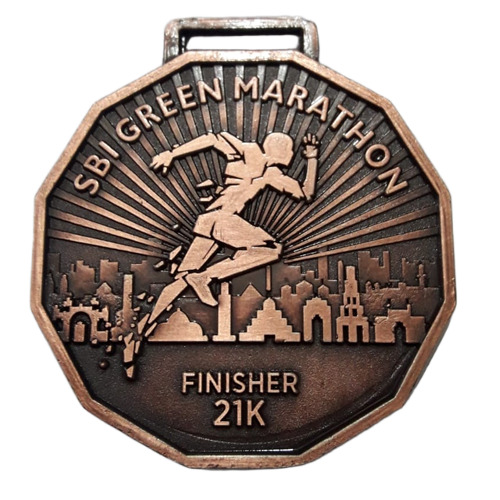 Zinc Anticolor Marathon Medal