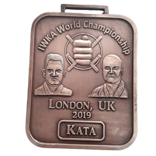 Zinc Karate Medal