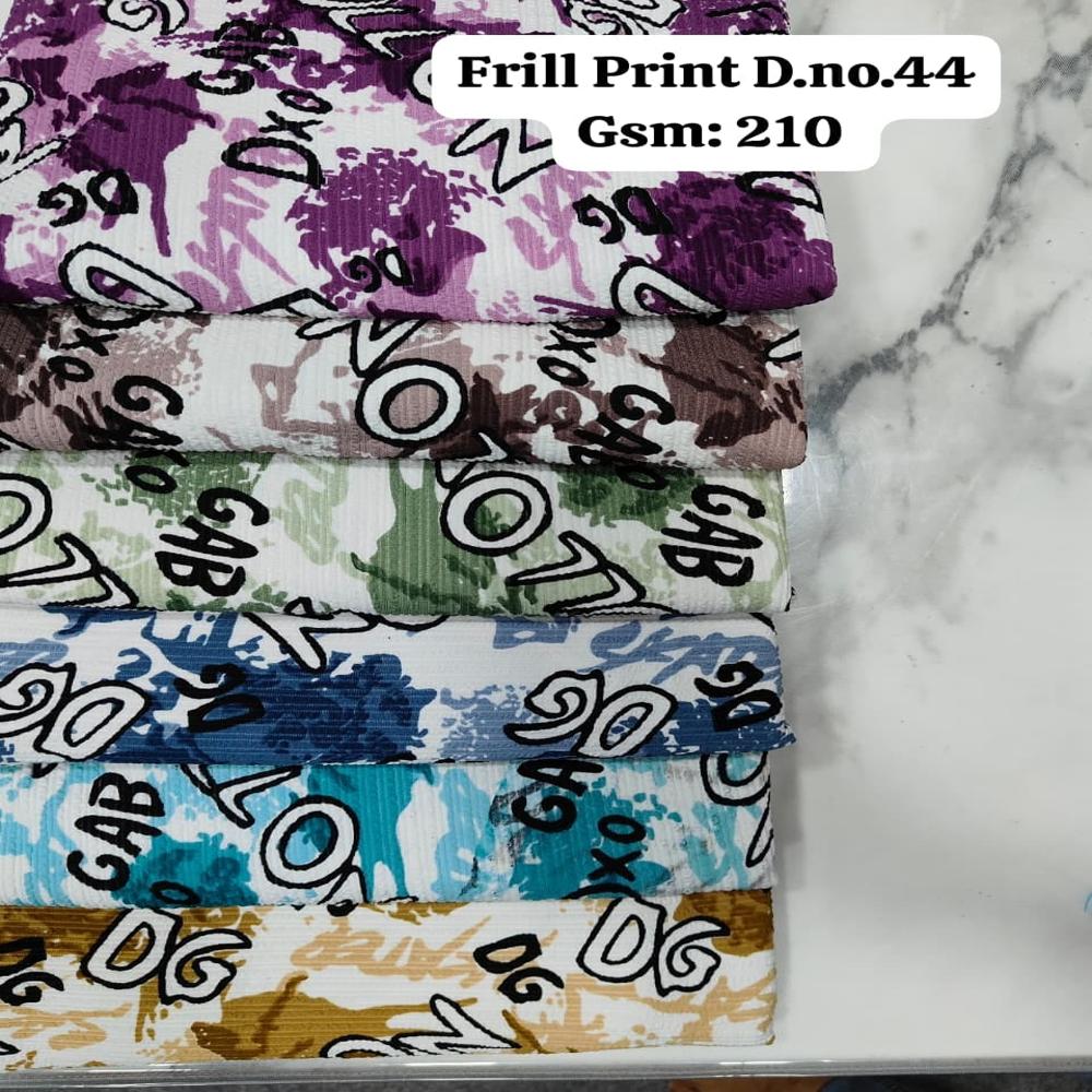 Fake cotton print