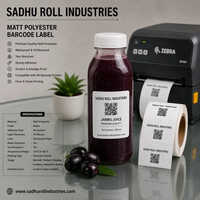 Avery Thermal Transfer Barcode Label Roll (Matt Polyster Label) Non Tearable