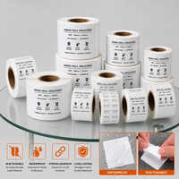 Avery Thermal Transfer Barcode Label Roll (Avery White Polyster Label) Non Tearable