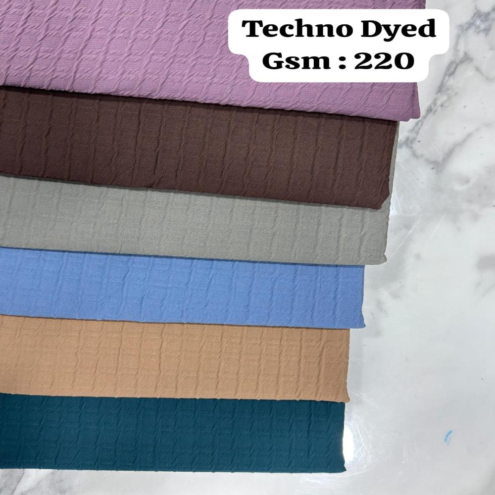 Techno dyed