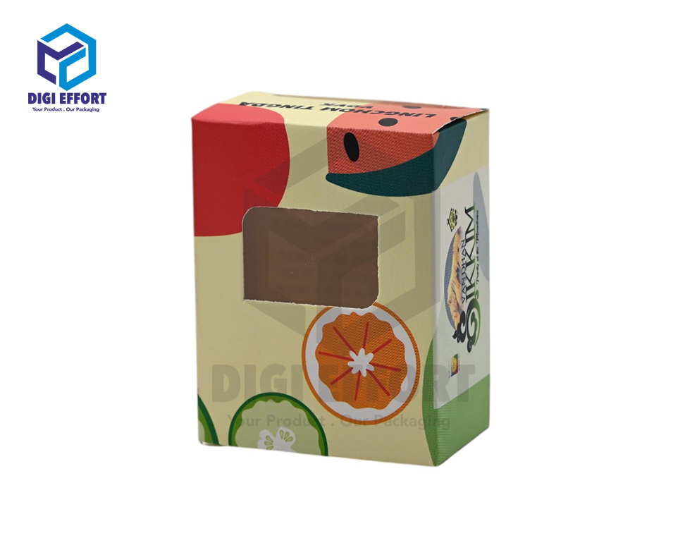 Soap Packaging Box - Finishing: Matte Lamination