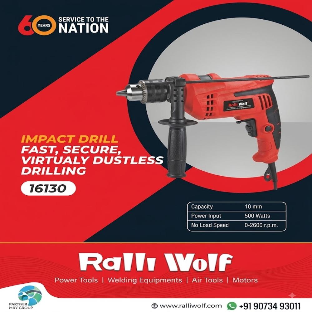 Ralliwolf 13Mm Impact Drilling - Material: Fibre