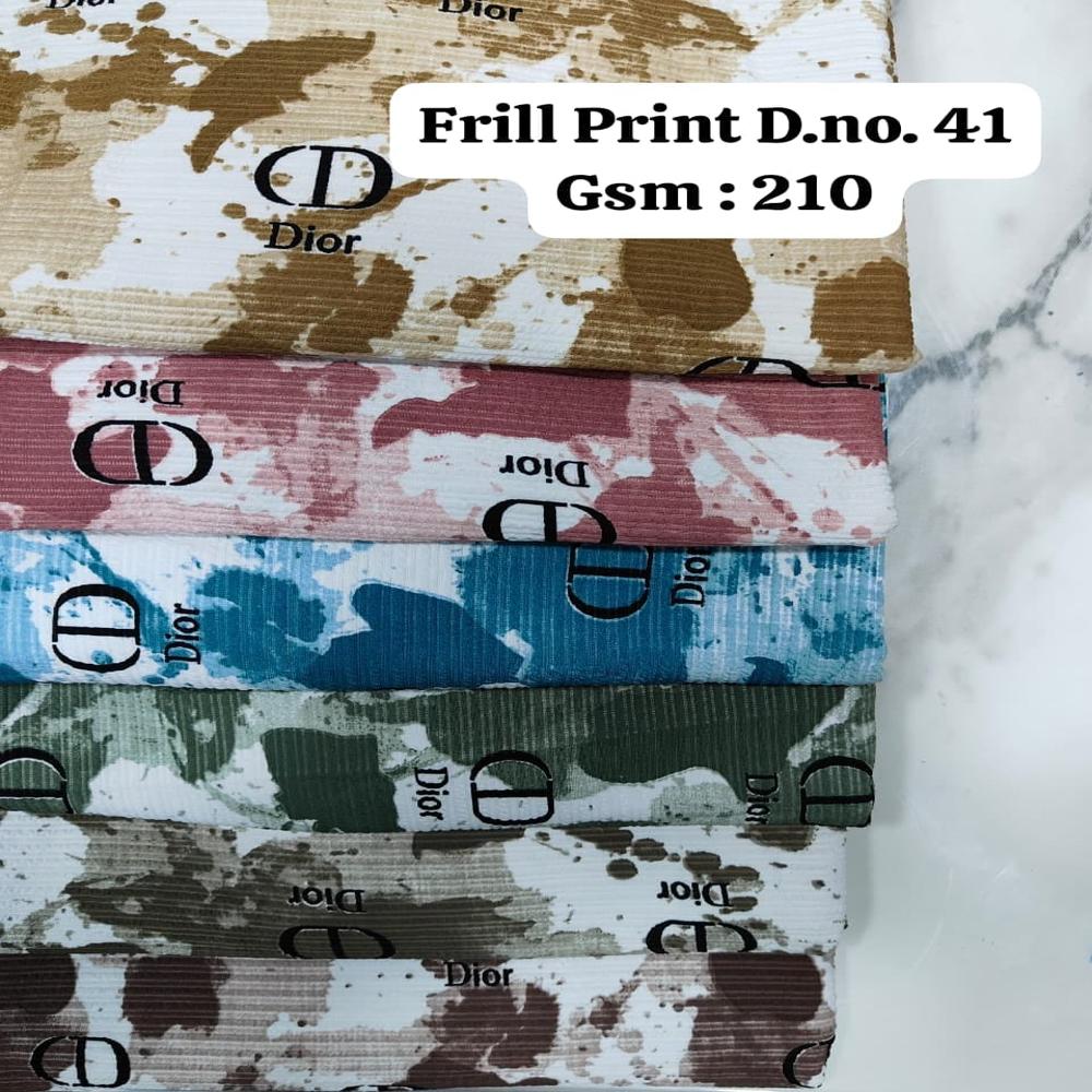 Frill print
