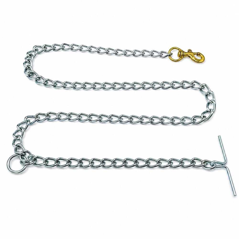 Dog Chain With Brass Hook