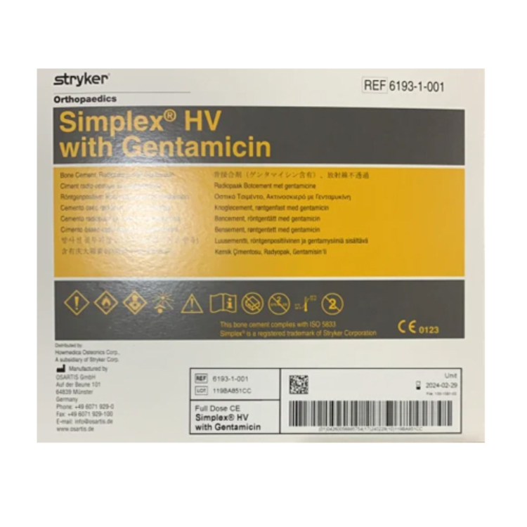 Antibiotic Bone Cement - Feature: High Strength