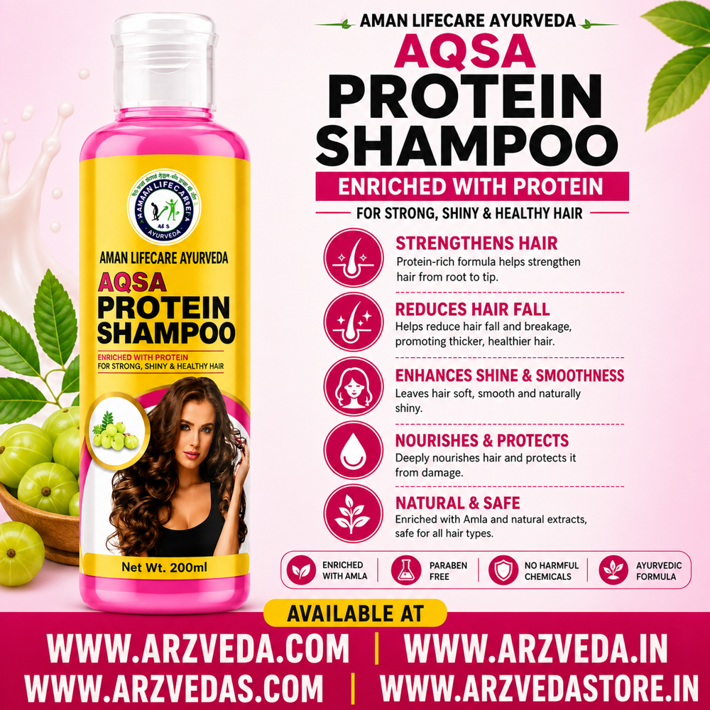 200ml Aqsa Protein Shampoo