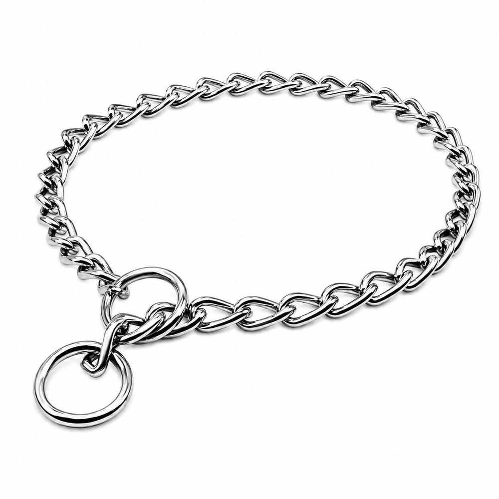 Dog Chain & Plain Choke
