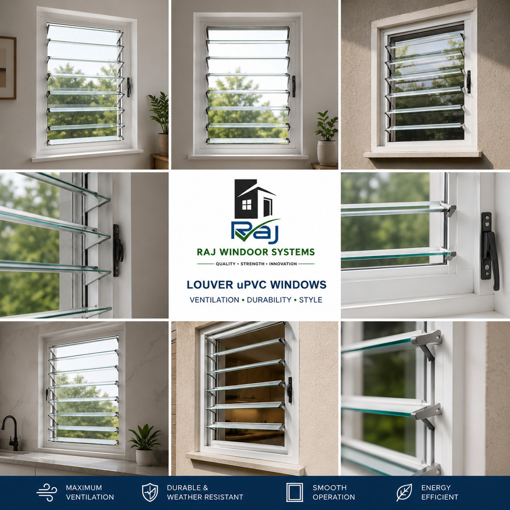 Louver Upvc Window