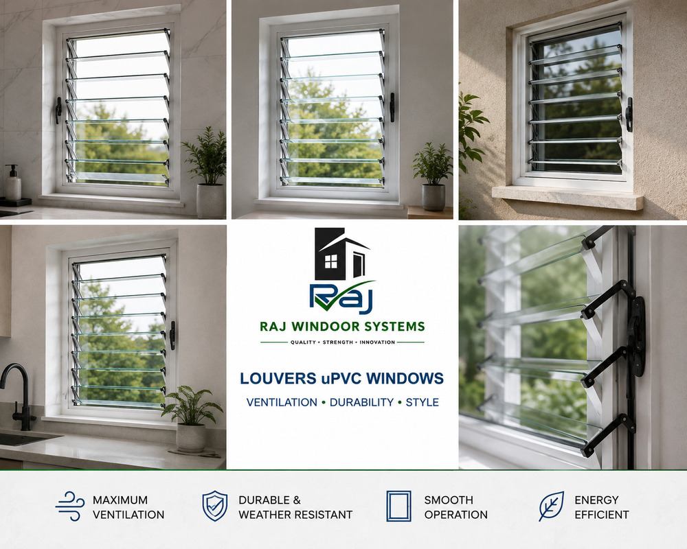 Louver Upvc Window